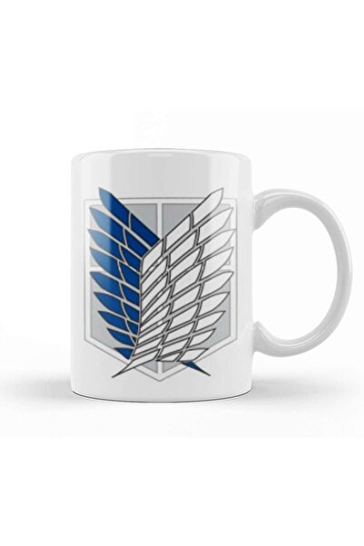 dekado Attack On Titan Logo Mug Glass Porcelain