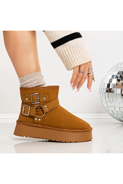 mei Γυναικείες Μπότες UG 8723-2 Καφέ