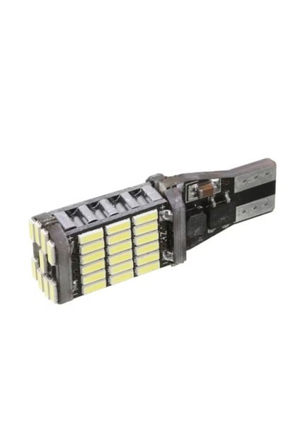 BZRSH Set de 2 becuri LED T15/W16W 45 SMD 12V CanBus 6500K