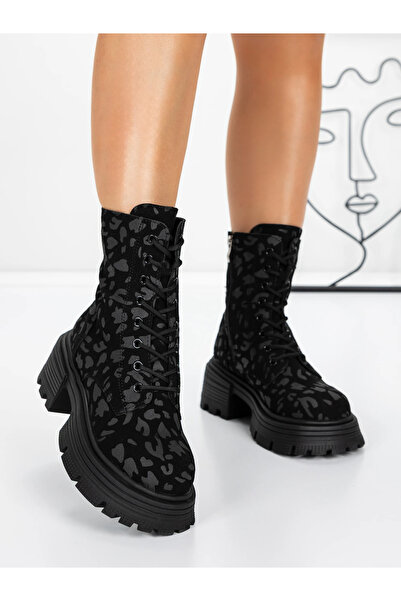 mei Дамски ботуши 3AL29 Черни