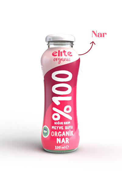 Elite Naturel Organik Nar Suyu 200 Ml