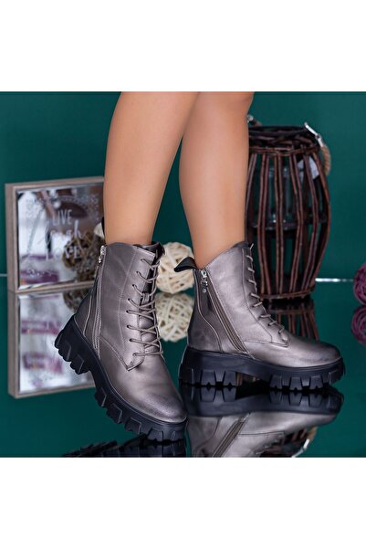 mei Women's Boots MX313 Guncolor