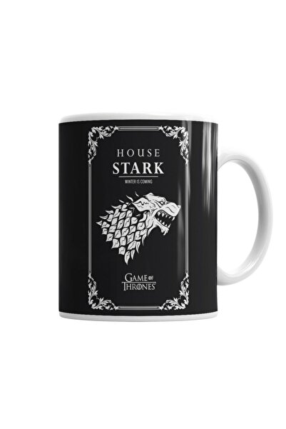 SaVaRoNa Game Of Thrones House Stark Kupa Bardak Porselen