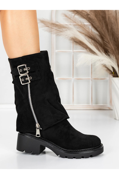 mei Γυναικείες Μπότες 5GS3 Μαύρες