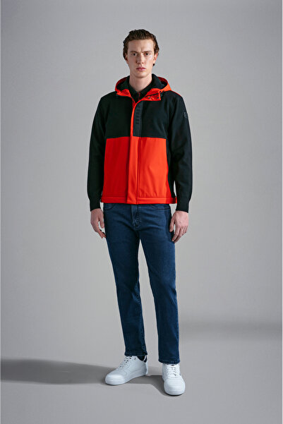 PAUL&SHARK MEN'S ZIPPED PULLOVER C.WWOOL