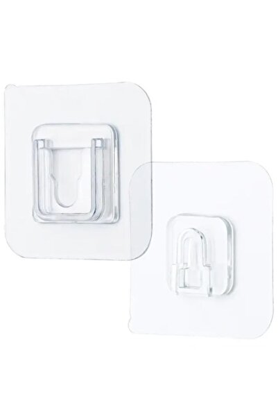 OEM Set of 10 double self-adhesive holders, 5.7 x 5.7 cm, transparent