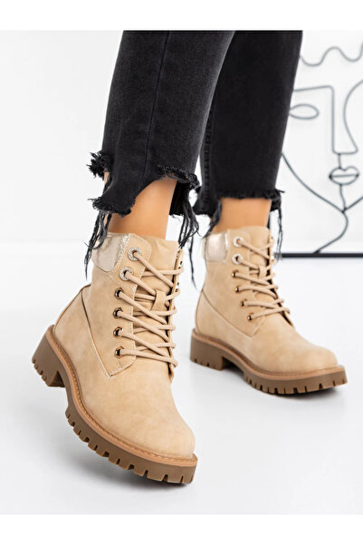 CRYSTAL SHOES Ghete Dama 1398-PA Bej