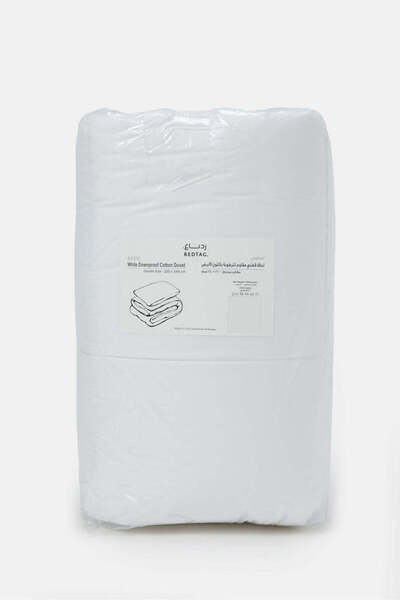 REDTAG White Cotton Duvet (Single Size)