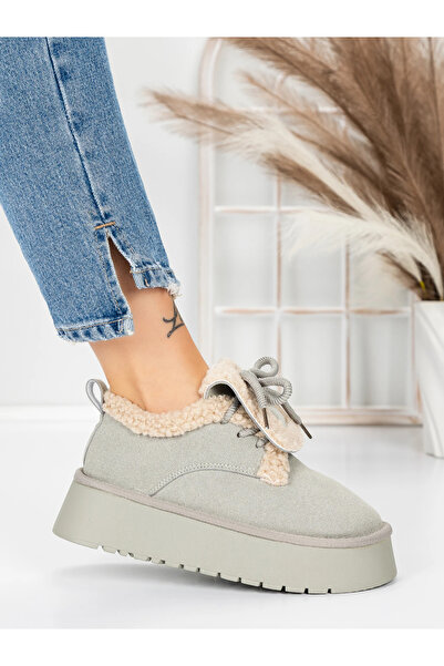 mei UG Women's Boots 5WL101 Khaki