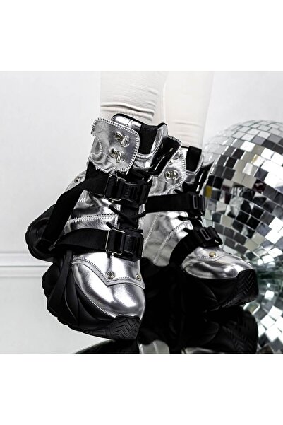 mei Women's Boots 3SJN20 Silver