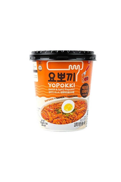 Yopokki Sweet & Spicy Rapokki - Ramen&Tteokbokki cup