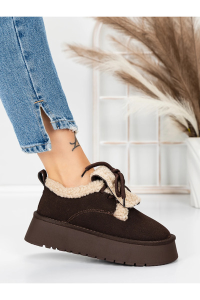 mei Γυναικείες Μπότες UG 5WL101 Καφέ