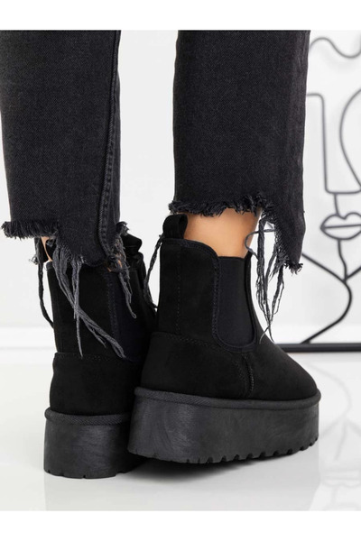 MİASHOES Ghete UG Dama B-507 Negru