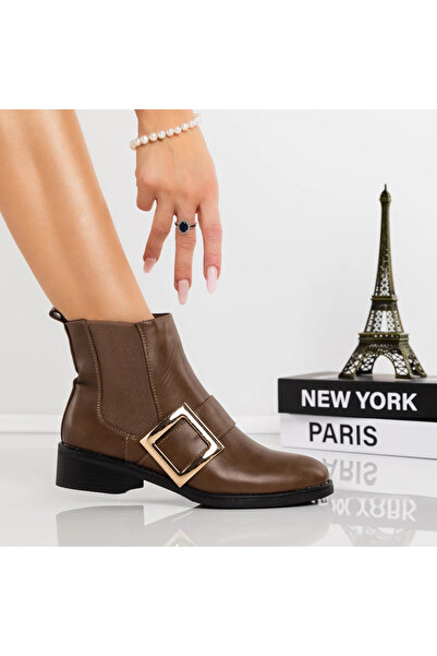 Tania Γυναικείες Μπότες 6882 Χακί