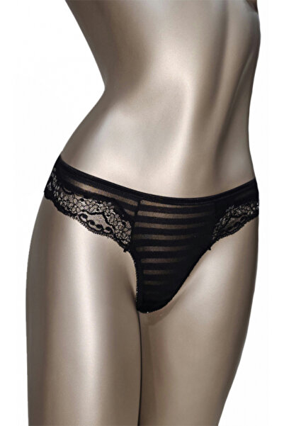 Ioana boutique Chiloți clasici negri/argintii