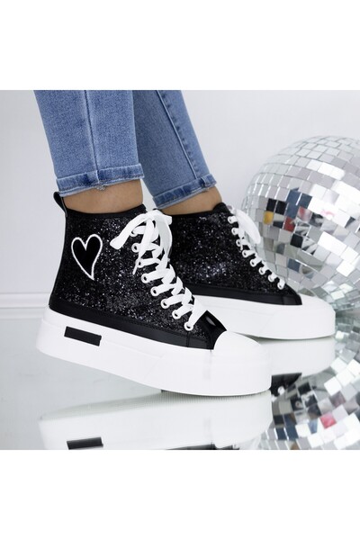 mei Γυναικείες Μπότες 3B29 Μαύρες