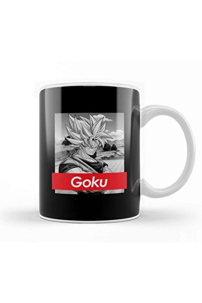 Generic Brand Dragon Ball Z Goku Red Band Mug Cup Porcelain
