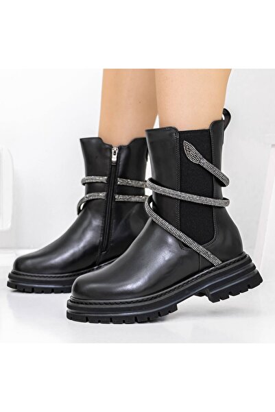 mei Women's Boots 3MX25 Black