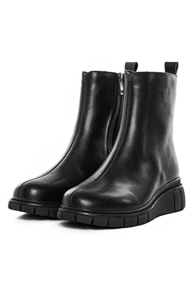 advancer Γυναικείες μπότες από γνήσιο δέρμα E90523-1 Μαύρες