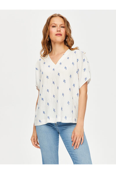 Faik Sönmez Women's Blouse 25Yus25Blz019