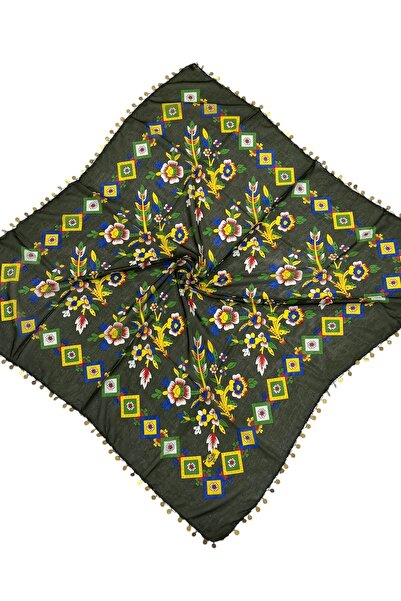 MODA Tokat Pullu Yazma Eşarp Şal