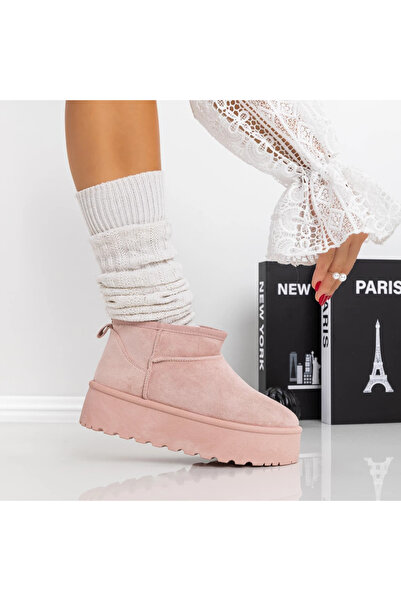mei Γυναικείες Μπότες UG 3AGB8 Ροζ