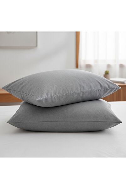 VİENNA Set of 2 Pillowcases 50X70 cm – 20 cm with Cover, Soft and Durable Fabric