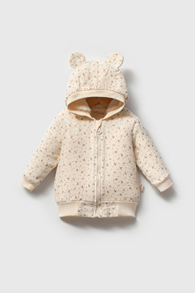 Tiffany Nova Miny Wool Muslin Flower Theme Hırka