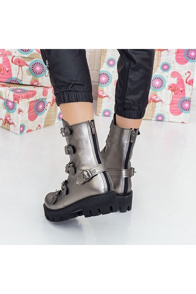 Exist Women's Boots E509 Guncolor