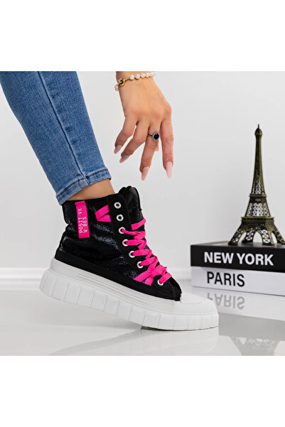 Givana Γυναικείες Μπότες PC208 Μαύρες