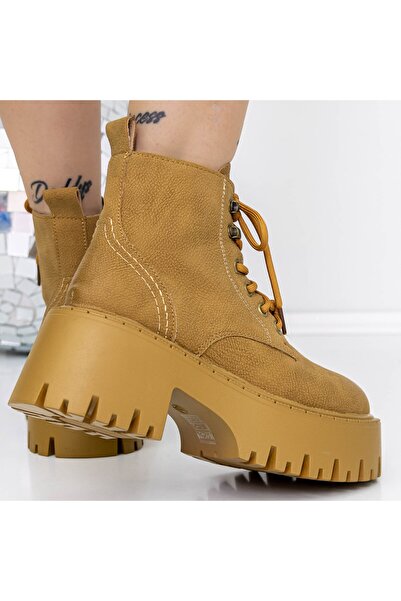 mei Women's Boots 3WL116 Yellow