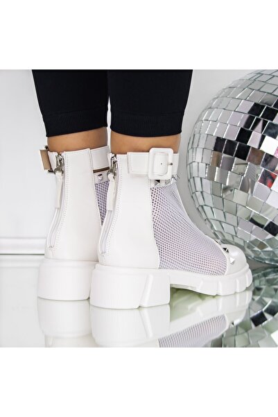 mei Women's Summer Boots 3H8 White