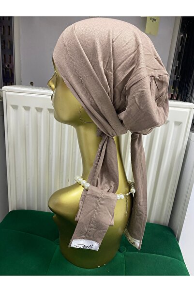 Eşarpevi Ritl XXL bone sütlükahve