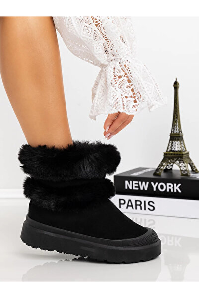 Mulanka Γυναικείες Μπότες UG JD-8 Μαύρες