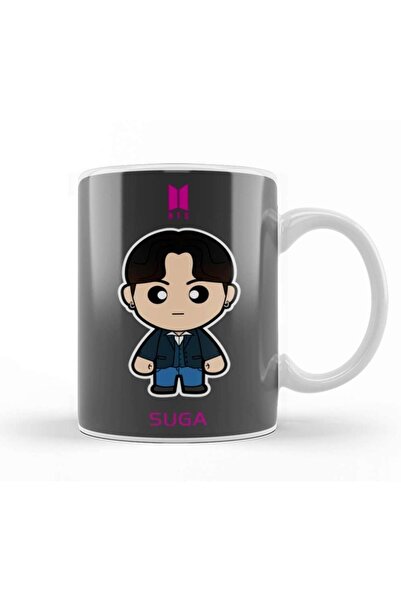 dekado Suga Bts Member Minime Style Mug Glass Porcelain