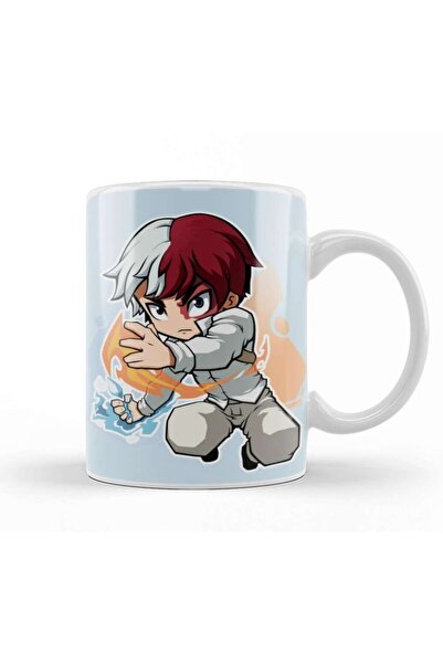 Generic Brand Shouto Todoroki Chibi Mug Cup Porcelain