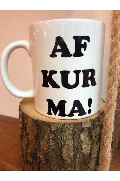 D&Y GAUDERY Black Sea Embroidered Afkurma Written Gift Mug