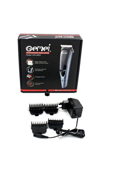 SokShop Hair clipper with battery and accessories GM 6053