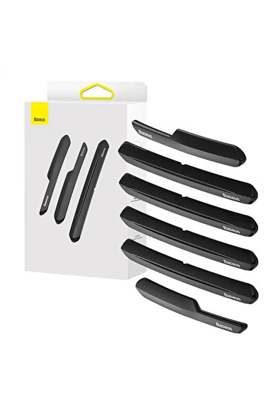 Baseus Kit de protecție T-Space pentru uși auto Tesla 6buc (negru)