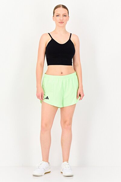 adidas Women Sportswear Fit Training Shorts, Lime Green