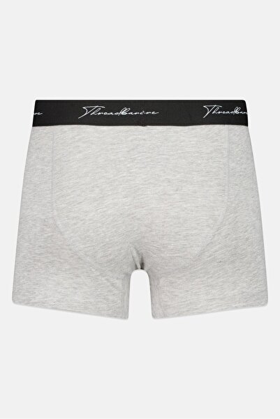 Threadbare Men 3 Pcs Brand Logo Boxer Briefs, Multicolor