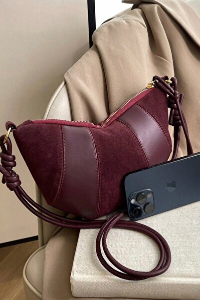 BAHELS Cherry Croissant Shoulder Bag