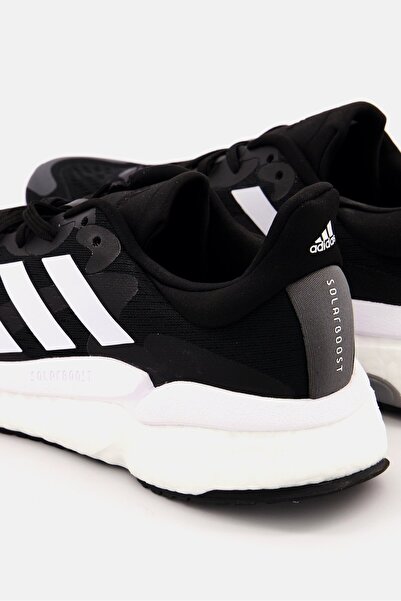 adidas Women Solar Boost Lace Up Running Shoes, Black