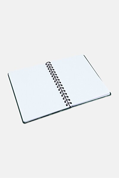 Muy Mucho Spiral Notebook With Stickers, Grey