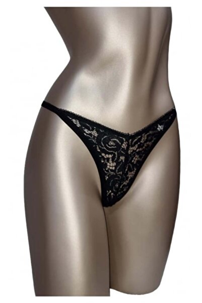 Ioana boutique Black thong panty