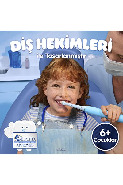 Oral-B iO Çocuk 6+ Stitch Diş Fırçası Yedek Başlığı 4 Adet