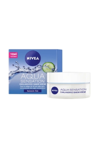NIVEA Krem Aqua Sensation Canlandırıcı Bakım 50ml 1 Adet