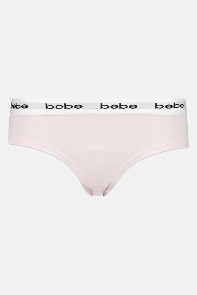 Bebe Women 3 Pieces Brand Logo Briefs, Multicolor
