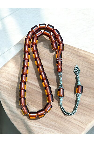 Sıkma Kehribar سبحة خشبية