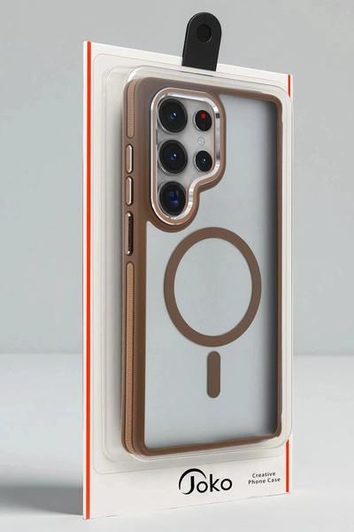 Joko غطاء ليتاتريند سامسونج جالاكسي إس 25 ألترا وينر ماج سيف - ذهبي